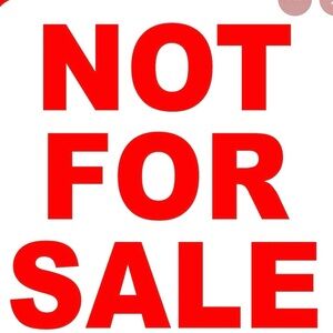 Not for sale
